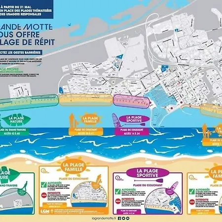 Apartment Motte 50m - 50m Port Centre